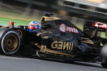 World © Octane Photographic Ltd. Lotus F1 Team E23 Hybrid – Jolyon Palmer. Wednesday 13th May 2015, F1 In-season testing, Circuit de Barcelona-Catalunya, Spain. Digital Ref: 1269CB7D2177
