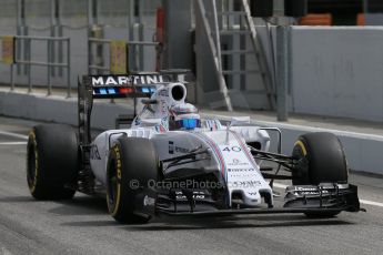 World © Octane Photographic Ltd. Williams Martini Racing FW37 – Alex Lynn. Wednesday 13th May 2015, F1 In-season testing, Circuit de Barcelona-Catalunya, Spain. Digital Ref: 1269CB7D2209