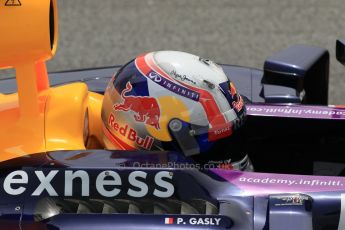 World © Octane Photographic Ltd. Infiniti Red Bull Racing RB11 – Pierre Gasly. Wednesday 13th May 2015, F1 In-season testing, Circuit de Barcelona-Catalunya, Spain. Digital Ref: 1269CB7D2280