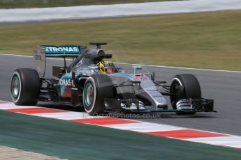 World © Octane Photographic Ltd. Mercedes AMG Petronas F1 W06 Hybrid – Pascal Wehrlein. Wednesday 13th May 2015, F1 In-season testing, Circuit de Barcelona-Catalunya, Spain. Digital Ref: 1269CB7D2304