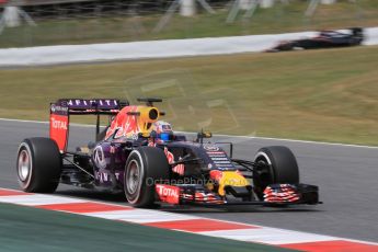 World © Octane Photographic Ltd. Infiniti Red Bull Racing RB11 – Pierre Gasly. Wednesday 13th May 2015, F1 In-season testing, Circuit de Barcelona-Catalunya, Spain. Digital Ref: 1269CB7D2337