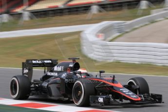 World © Octane Photographic Ltd. McLaren Honda MP4/30 – Jenson Button. Wednesday 13th May 2015, F1 In-season testing, Circuit de Barcelona-Catalunya, Spain. Digital Ref: 1269CB7D2344