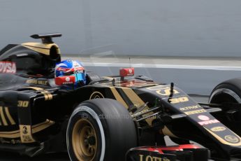 World © Octane Photographic Ltd. Lotus F1 Team E23 Hybrid – Jolyon Palmer. Wednesday 13th May 2015, F1 In-season testing, Circuit de Barcelona-Catalunya, Spain. Digital Ref: 1269CB7D2376