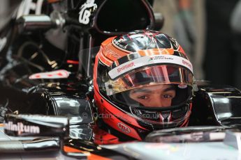 World © Octane Photographic Ltd. Sahara Force India VJM08 – Esteban Ocon. Wednesday 13th May 2015, F1 In-season testing, Circuit de Barcelona-Catalunya, Spain. Digital Ref: 1269LB1D2157