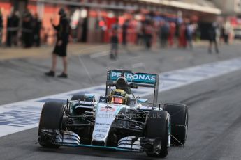 World © Octane Photographic Ltd. Mercedes AMG Petronas F1 W06 Hybrid – Pascal Wehrlein. Wednesday 13th May 2015, F1 In-season testing, Circuit de Barcelona-Catalunya, Spain. Digital Ref: 1269LB1D2295