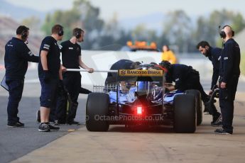 World © Octane Photographic Ltd. Sauber F1 Team C34-Ferrari – Raffaele Marciello. Wednesday 13th May 2015, F1 In-season testing F1 In-season testing Circuit de Barcelona-Catalunya, Spain. Digital Ref: 1269LB1D2398