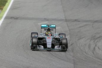 World © Octane Photographic Ltd. Mercedes AMG Petronas F1 W06 Hybrid – Pascal Wehrlein. Wednesday 13th May 2015, F1 In-season testing, Circuit de Barcelona-Catalunya, Spain. Digital Ref: 1269LB1D2794