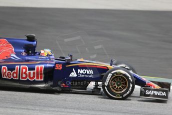 World © Octane Photographic Ltd. Scuderia Toro Rosso STR10 – Carlos Sainz Jnr. Wednesday 13th May 2015, F1 In-season testing, Circuit de Barcelona-Catalunya, Spain. Digital Ref: 1269LB1D2822