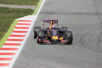 World © Octane Photographic Ltd. Infiniti Red Bull Racing RB11 – Pierre Gasly. Wednesday 13th May 2015, F1 In-season testing, Circuit de Barcelona-Catalunya, Spain. Digital Ref: 1269LB1D2855