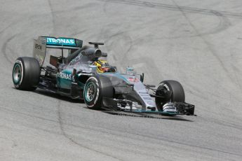 World © Octane Photographic Ltd. Mercedes AMG Petronas F1 W06 Hybrid – Pascal Wehrlein. Wednesday 13th May 2015, F1 In-season testing, Circuit de Barcelona-Catalunya, Spain. Digital Ref: 1269LB1D2939