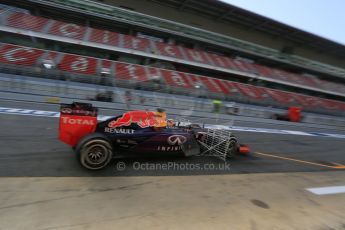 World © Octane Photographic Ltd. Infiniti Red Bull Racing RB11 – Pierre Gasly. Wednesday 13th May 2015, F1 In-season testing, Circuit de Barcelona-Catalunya, Spain. Digital Ref: 1269LB5D2356