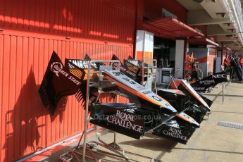 World © Octane Photographic Ltd. Sahara Force India VJM08. Wednesday 13th May 2015, F1 In-season testing, Circuit de Barcelona-Catalunya, Spain. Digital Ref: 1269LB5D2393