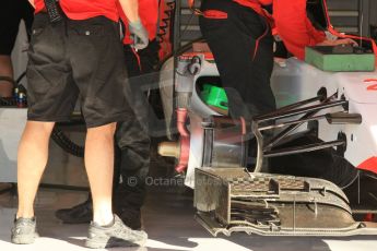 World © Octane Photographic Ltd. Manor Marussia F1 Team – William Stevens. Friday 8th May 2015, F1 Spanish GP Practice 1, Circuit de Barcelona-Catalunya, Spain. Digital Ref: 1249CB1L6029