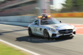 World © Octane Photographic Ltd. Formula 1 Safety Car. Friday 8th May 2015, F1 Spanish GP Practice 1, Circuit de Barcelona-Catalunya, Spain. Digital Ref: 1249CB1L6057