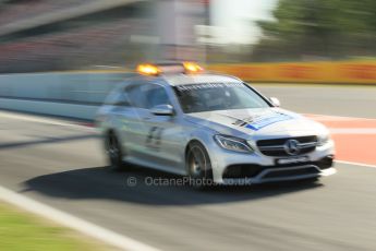 World © Octane Photographic Ltd. Formula 1 Safety Car. Friday 8th May 2015, F1 Spanish GP Practice 1, Circuit de Barcelona-Catalunya, Spain. Digital Ref: 1249CB1L6060