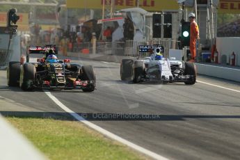 World © Octane Photographic Ltd. Williams Martini Racing FW37 – Susie Wolff. Friday 8th May 2015, F1 Spanish GP Practice 1, Circuit de Barcelona-Catalunya, Spain. Digital Ref: 1249CB1L6106