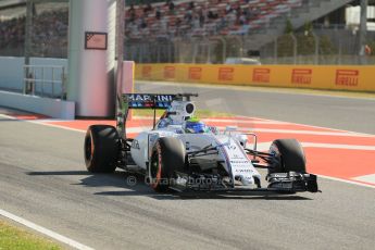 World © Octane Photographic Ltd. Williams Martini Racing FW37 – Susie Wolff. Friday 8th May 2015, F1 Spanish GP Practice 1, Circuit de Barcelona-Catalunya, Spain. Digital Ref: 1249CB1L6109