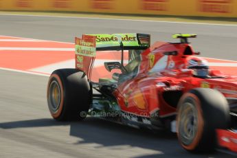 World © Octane Photographic Ltd. Scuderia Ferrari SF15-T– Kimi Raikkonen. Friday 8th May 2015, F1 Spanish GP Practice 1, Circuit de Barcelona-Catalunya, Spain. Digital Ref: 1249CB1L6145