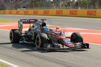 World © Octane Photographic Ltd. McLaren Honda MP4/30 – Fernando Alonso. Friday 8th May 2015, F1 Spanish GP Practice 1, Circuit de Barcelona-Catalunya, Spain. Digital Ref: 1249CB1L6215