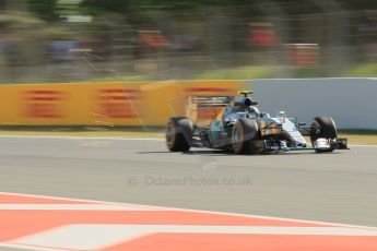 World © Octane Photographic Ltd. Mercedes AMG Petronas F1 W06 Hybrid – Nico Rosberg. Friday 8th May 2015, F1 Spanish GP Practice 1, Circuit de Barcelona-Catalunya, Spain. Digital Ref: 1249CB1L6222