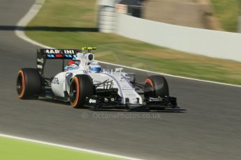 World © Octane Photographic Ltd. Williams Martini Racing FW37 – Susie Wolff. Friday 8th May 2015, F1 Spanish GP Practice 1, Circuit de Barcelona-Catalunya, Spain. Digital Ref: 1249CB1L6242