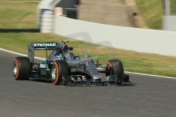 World © Octane Photographic Ltd. Mercedes AMG Petronas F1 W06 Hybrid – Nico Rosberg. Friday 8th May 2015, F1 Spanish GP Practice 1, Circuit de Barcelona-Catalunya, Spain. Digital Ref: 1249CB1L6246