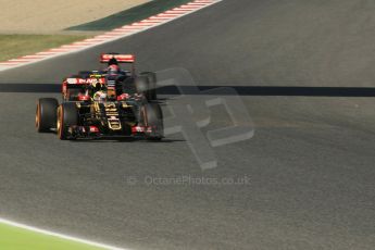 World © Octane Photographic Ltd. Lotus F1 Team E23 Hybrid – Pastor Maldonado. Friday 8th May 2015, F1 Spanish GP Practice 1, Circuit de Barcelona-Catalunya, Spain. Digital Ref: 1249CB1L6263