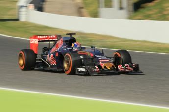 World © Octane Photographic Ltd. Scuderia Toro Rosso STR10 – Max Verstappen Friday 8th May 2015, F1 Spanish GP Practice 1, Circuit de Barcelona-Catalunya, Spain. Digital Ref: 1249CB1L6266