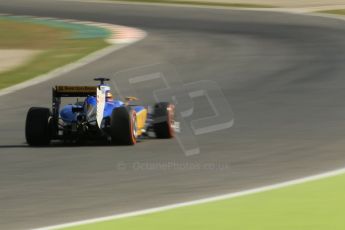 World © Octane Photographic Ltd. Sauber F1 Team C34-Ferrari – Marcus Ericsson. Friday 8th May 2015, F1 Spanish GP Practice 1, Circuit de Barcelona-Catalunya, Spain. Digital Ref: 1249CB1L6331