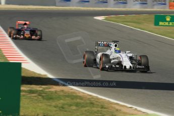 World © Octane Photographic Ltd. Williams Martini Racing FW37 – Felipe Massa. Friday 8th May 2015, F1 Spanish GP Practice 1, Circuit de Barcelona-Catalunya, Spain. Digital Ref: 1249CB1L6412