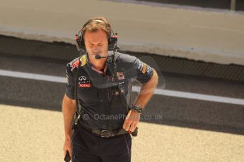 World © Octane Photographic Ltd. Infiniti Red Bull Racing - Christian Horner. Friday 8th May 2015, F1 Spanish GP Formula 1 Practice 1, Circuit de Barcelona-Catalunya, Spain. Digital Ref: 1249CB1L6450