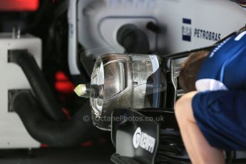 World © Octane Photographic Ltd. Williams Martini Racing FW37. Friday 8th May 2015, F1 Spanish GP Practice 1, Circuit de Barcelona-Catalunya, Spain. Digital Ref: 1249CB5D0471