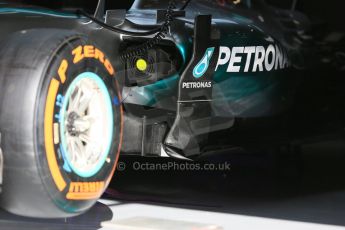 World © Octane Photographic Ltd. Mercedes AMG Petronas F1 W06 Hybrid. Friday 8th May 2015, F1 Spanish GP Practice 1, Circuit de Barcelona-Catalunya, Spain. Digital Ref: 1249CB5D0481