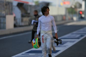 World © Octane Photographic Ltd. Manor Marussia F1 Team – Roberto Merhi. Friday 8th May 2015, F1 Spanish GP Practice 1, Circuit de Barcelona-Catalunya, Spain. Digital Ref: 1249CB5D0518