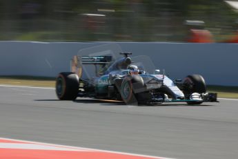 World © Octane Photographic Ltd. Mercedes AMG Petronas F1 W06 Hybrid – Lewis Hamilton. Friday 8th May 2015, F1 Spanish GP Practice 1, Circuit de Barcelona-Catalunya, Spain. Digital Ref: 1249CB5D0569