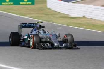 World © Octane Photographic Ltd. Mercedes AMG Petronas F1 W06 Hybrid – Nico Rosberg. Friday 8th May 2015, F1 Spanish GP Practice 1, Circuit de Barcelona-Catalunya, Spain. Digital Ref: 1249CB5D0642