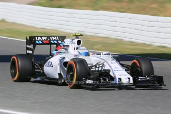 World © Octane Photographic Ltd. Williams Martini Racing FW37 – Susie Wolff. Friday 8th May 2015, F1 Spanish GP Practice 1, Circuit de Barcelona-Catalunya, Spain. Digital Ref: 1249CB5D0668