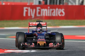 World © Octane Photographic Ltd. Scuderia Toro Rosso STR10 – Max Verstappen Friday 8th May 2015, F1 Spanish GP Practice 1, Circuit de Barcelona-Catalunya, Spain. Digital Ref: 1249LB1D5964