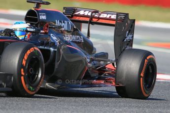 World © Octane Photographic Ltd. McLaren Honda MP4/30 – Fernando Alonso. Friday 8th May 2015, F1 Spanish GP Practice 1, Circuit de Barcelona-Catalunya, Spain. Digital Ref: 1249LB1D6184
