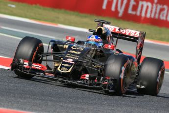 World © Octane Photographic Ltd. Lotus F1 Team Reserve Driver – Jolyon Palmer. Friday 8th May 2015, F1 Spanish GP Practice 1, Circuit de Barcelona-Catalunya, Spain. Digital Ref: 1249LB1D6278