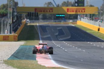 World © Octane Photographic Ltd. Scuderia Ferrari SF15-T– Kimi Raikkonen. Friday 8th May 2015, F1 Spanish GP Practice 1, Circuit de Barcelona-Catalunya, Spain. Digital Ref: 1249LB1D6765