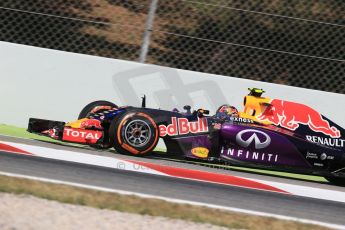 World © Octane Photographic Ltd. Infiniti Red Bull Racing RB11 – Daniil Kvyat. Friday 8th May 2015, F1 Spanish GP Practice 1, Circuit de Barcelona-Catalunya, Spain. Digital Ref: 1249LB1D6839