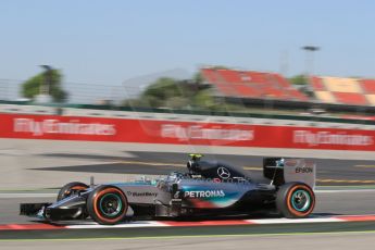World © Octane Photographic Ltd. Mercedes AMG Petronas F1 W06 Hybrid – Nico Rosberg. Friday 8th May 2015, F1 Spanish GP Practice 1, Circuit de Barcelona-Catalunya, Spain. Digital Ref: 1249LB7D5957