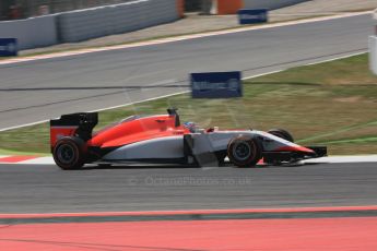 World © Octane Photographic Ltd. Manor Marussia F1 Team – William Stevens. Friday 8th May 2015, F1 Spanish GP Practice 2, Circuit de Barcelona-Catalunya, Spain. Digital Ref: 1251CB5D0745