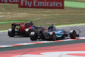 World © Octane Photographic Ltd. Mercedes AMG Petronas F1 W06 Hybrid – Nico Rosberg. Friday 8th May 2015, F1 Spanish GP Practice 2, Circuit de Barcelona-Catalunya, Spain. Digital Ref: 1251CB5D0970