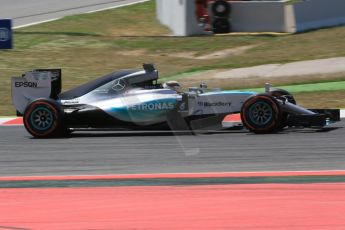 World © Octane Photographic Ltd. Mercedes AMG Petronas F1 W06 Hybrid – Lewis Hamilton. Friday 8th May 2015, F1 Spanish GP Practice 2, Circuit de Barcelona-Catalunya, Spain. Digital Ref: 1251CB5D0998