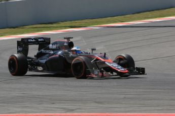 World © Octane Photographic Ltd. McLaren Honda MP4/30 – Fernando Alonso. Friday 8th May 2015, F1 Spanish GP Practice 2, Circuit de Barcelona-Catalunya, Spain. Digital Ref: 1251CB5D1012