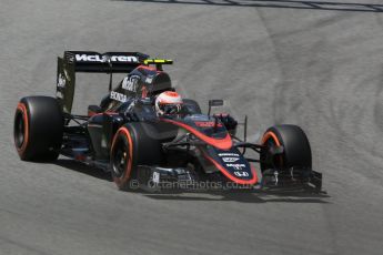 World © Octane Photographic Ltd. McLaren Honda MP4/30 - Jenson Button. Friday 8th May 2015, F1 Spanish GP Practice 2, Circuit de Barcelona-Catalunya, Spain. Digital Ref: 1251CB5D1057