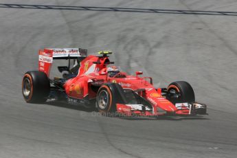 World © Octane Photographic Ltd. Scuderia Ferrari SF15-T– Kimi Raikkonen. Friday 8th May 2015, F1 Spanish GP Practice 2, Circuit de Barcelona-Catalunya, Spain. Digital Ref: 1251CB5D1066