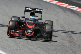 World © Octane Photographic Ltd. McLaren Honda MP4/30 – Fernando Alonso. Friday 8th May 2015, F1 Spanish GP Practice 2, Circuit de Barcelona-Catalunya, Spain. Digital Ref: 1251CB5D1155